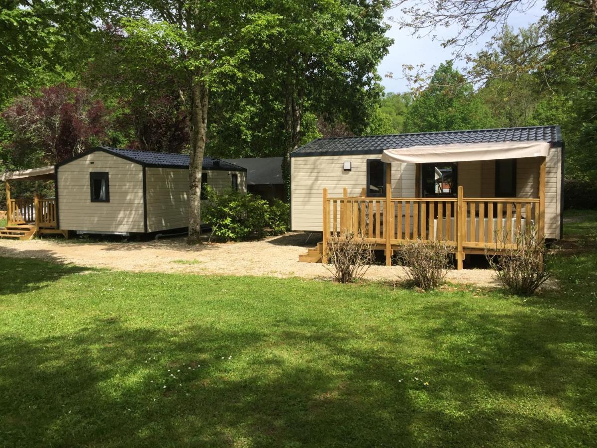 Camping De La Bonnette Caylus Exteriér fotografie
