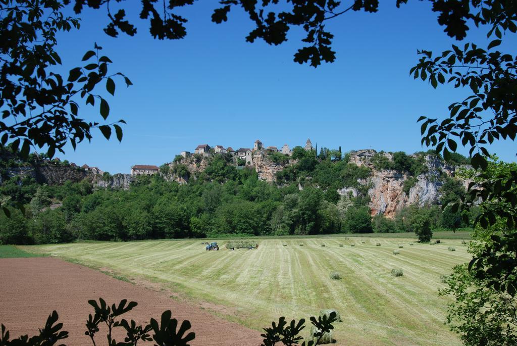Camping De La Bonnette Caylus Exteriér fotografie